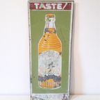 Vintage Metalen Reclamebord Reclame Bord Mancave Bar thumbnail 2