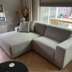 Ruime Grijze Bank Met Chaise Longue thumbnail 3