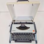 Vintage Olympia Traveller De Luxe Typemachine Met Koffer ‘70 thumbnail 6