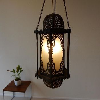 Vintage Lamp Oosterse Hanglamp Jaren 60 / 70 Arabische