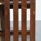 Geweldige En Unieke Grote Antieke Engelse Eikenhouten Bibliotheek Boekenmolen thumbnail 10