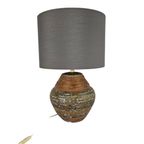 Herda Holland - Tafellamp - Terra Cotta - Aardewerk - 70S thumbnail 3