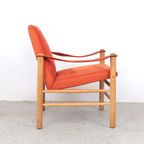 Safari Stoelen Van Eikenhout, Skipper Møbler 1980s thumbnail 5