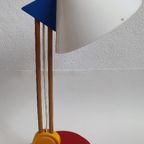 2X Vintage Ikea Memphis Style Lamp Ettore Sottsass thumbnail 10