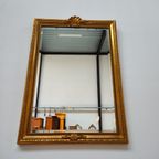 Vintage Goudkleurige Rococo Deknudt Spiegel Kuifspiegel Schouwspiegel 101 thumbnail 14
