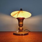 Art Deco Messing Lamp, Jaren 20-30 thumbnail 10