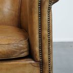 Stijlvolle Schapenleren Clubfauteuil Met Een Tijdloos Design Van Nico Van Oorschot thumbnail 6