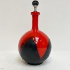Bolvormige Keramische Lamp In West Germany Stijl, 1960'S thumbnail 5