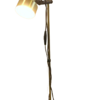 Messing Vintage Vloerlamp 'Lovskal'