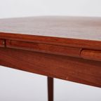 Teak Dining Table With Dutch Pulls, Denmark 1970’s thumbnail 8