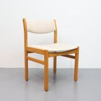 Set Van 4 Vintage Deense Eetkamerstoelen F.D.B Møbler thumbnail 13