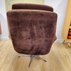 Vintage Draaifauteuil Goldsiegel Draaistoel Stoel Fauteuil thumbnail 3