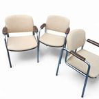6 X Rare Arm Chair / Röder Und Söhne / 1970's / Probably By Miller Borgsen thumbnail 2