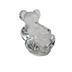 Art Vannes - Kristal - Beertje - Figurine - Beeldje - Frankrijk - 70's thumbnail 3