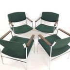 2X Gijs Van Der Sluis Stoelen | Fauteuils Chromen Frame thumbnail 2