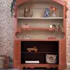 Vintage Retro Buffetkast Zachte Terracotta Kleur thumbnail 8