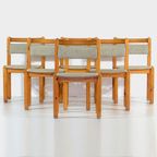 6x Deense Vintage Design Eetkamerstoelen thumbnail 8