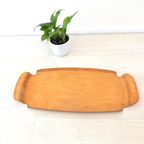 Vintage Silva Sweden Dienblad Jaren 60 Hout Design thumbnail 3