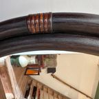 Jaren 70 Rotan Spiegel thumbnail 4