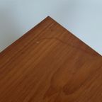 Vintage Wandkastje Boekenkastje Deens Teak Hout Fineer thumbnail 12