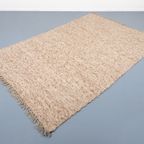 Vintage Hand Made Lana Wool Rug / Vloerkleed For Sisal, 1980’S Italy thumbnail 3