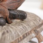 2 Exclusive Table Lamps Chinese Woman And Man On A Pillow Brass thumbnail 6