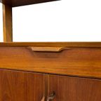 Vintage Wandmeubel Wandkast Teak Fineer Simpla Vrijstaand Ja thumbnail 6