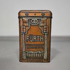 Rare Vintage Fürth Vintage Candy / Cookies Box France 1940s thumbnail 16