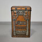 Rare Vintage Fürth Vintage Candy / Cookies Box France 1940S thumbnail 16