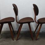 3 X Scandinavische Stoelen Jaren '60 thumbnail 3