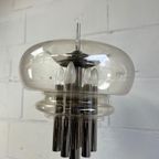 Vintage Staanlamp: Chroom & Glas 'leclaire & Schâfer thumbnail 7