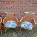 Art Deco Armstoelen Met Dubbel Webbing 5 Stuks thumbnail 2