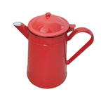 Koffiepot Rood Emaille thumbnail 2