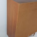Vintage Fins Kastje Teak Fineer Secretaire thumbnail 10
