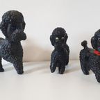 Fifties Vintage Speelgoed Poedel Poedels Plastic Jaren 50 thumbnail 2