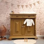 Uniek Vintage Dressoir /commode In De Prachtige Kleur Warm Tan thumbnail 6