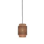 Good&mojo Hanglamp Bhutan - Bamboe|zwart - Ø18x25cm thumbnail 2