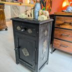 Zwart Indiaas Boho Kastje Met Ornamenten thumbnail 4