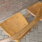 Jacob Kielland Brandt Set Van 3 Vintage Stoelen thumbnail 11