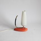 Ceramic And Brass Table Lamp, 1950S thumbnail 2