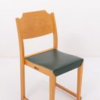 Set Of 6 Scandinavian Design Herman Seeck Chairs / Eetkamerstoelen For Asko, Finland 1950S thumbnail 9