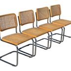 Set Van 4 Cesca Stoelen B32 Made In Italy Design thumbnail 6