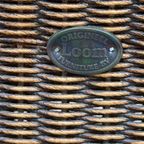 Eetkamerset Eettafelset 6 Stoelen En Eettafel Eikenhout En Riet Rotan Lloyd Loom thumbnail 10