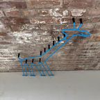 Grote Giraffe Blauwe Kapstok, Vintage IKEA Collectabels thumbnail 6