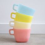 4 Opale France Kopjes / Kommen / Mokken - Vintage Servies thumbnail 2