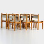 6x Deense Vintage Design Eetkamerstoelen thumbnail 2
