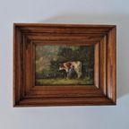 Willy Krake Schilderijtje Olieverf Op Paneel Schilderij thumbnail 2