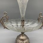 Antiek Centerpiece Tafelstuk Kristal thumbnail 5