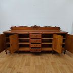 Vintage Louis Xv Wandkast Buffetkast Dressoir Ladekast 205 thumbnail 7