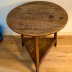 Antieke Engelse Cricket Table/tafel thumbnail 2